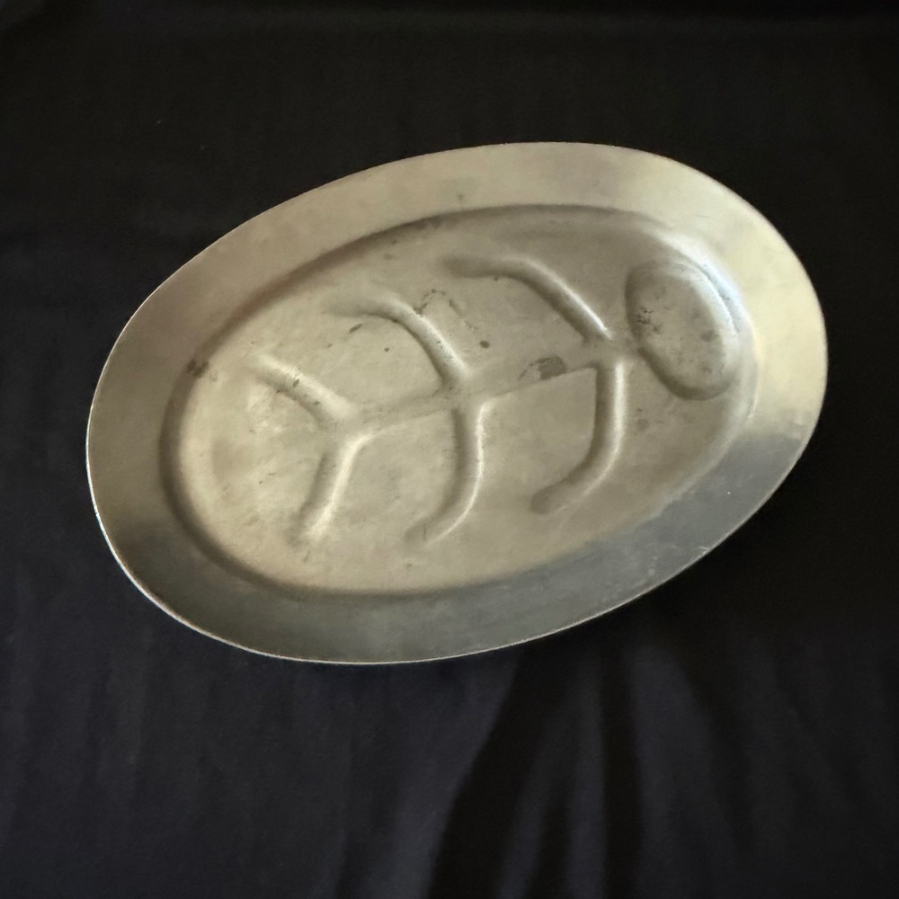 Vintage AC Fabricators Sizzler Steak Platter Oval Cast Aluminum Restaurant Ware
